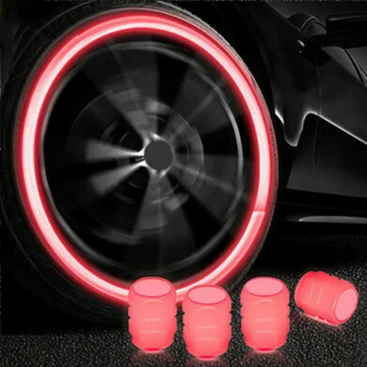 Set of Plugs and Sockets OCC Motorsport OCCLEV001 4 Units Fluorescent Red - Image 2