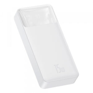 Powerbank Baseus Bipow, 20000mAh, 15W, White PPBD050102