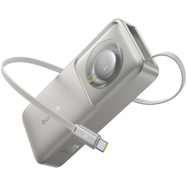 Powerbank Baseus OS Free2Pull, 10000mAh, 30W, QC + PD, Grey P10073701843-00