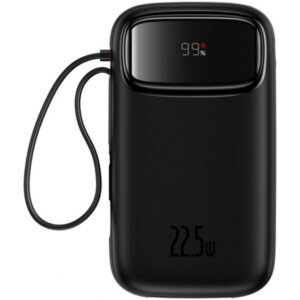 Powerbank Baseus Qpow2, 10000mAh, 22.5W, QC + PD, Black P10055003113-00