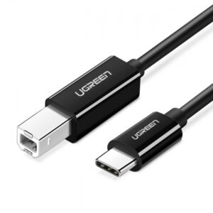 USB-C Printer Cable Ugreen US241, 2m, Black