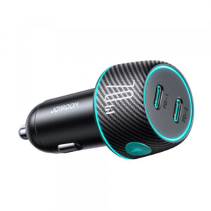 Car Charger Joyroom JR-CCN02, 70W, 3A, 2 x USB-C, Black