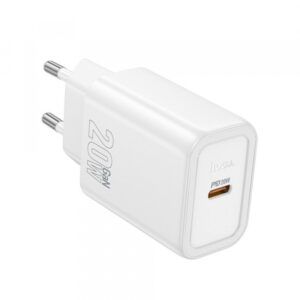 Wall Charger Hoco N60, 20W, 3A, 1 x USB-C, White