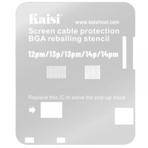 BGA Reballing Stencil Kaisi for Apple iPhone 11 - 14 Pro Max Series