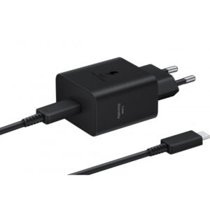 Wall Charger Samsung, 45W, 4.05A, 1 x USB-C, with USB-C Cable, Black EP-T4511XBEGEU
