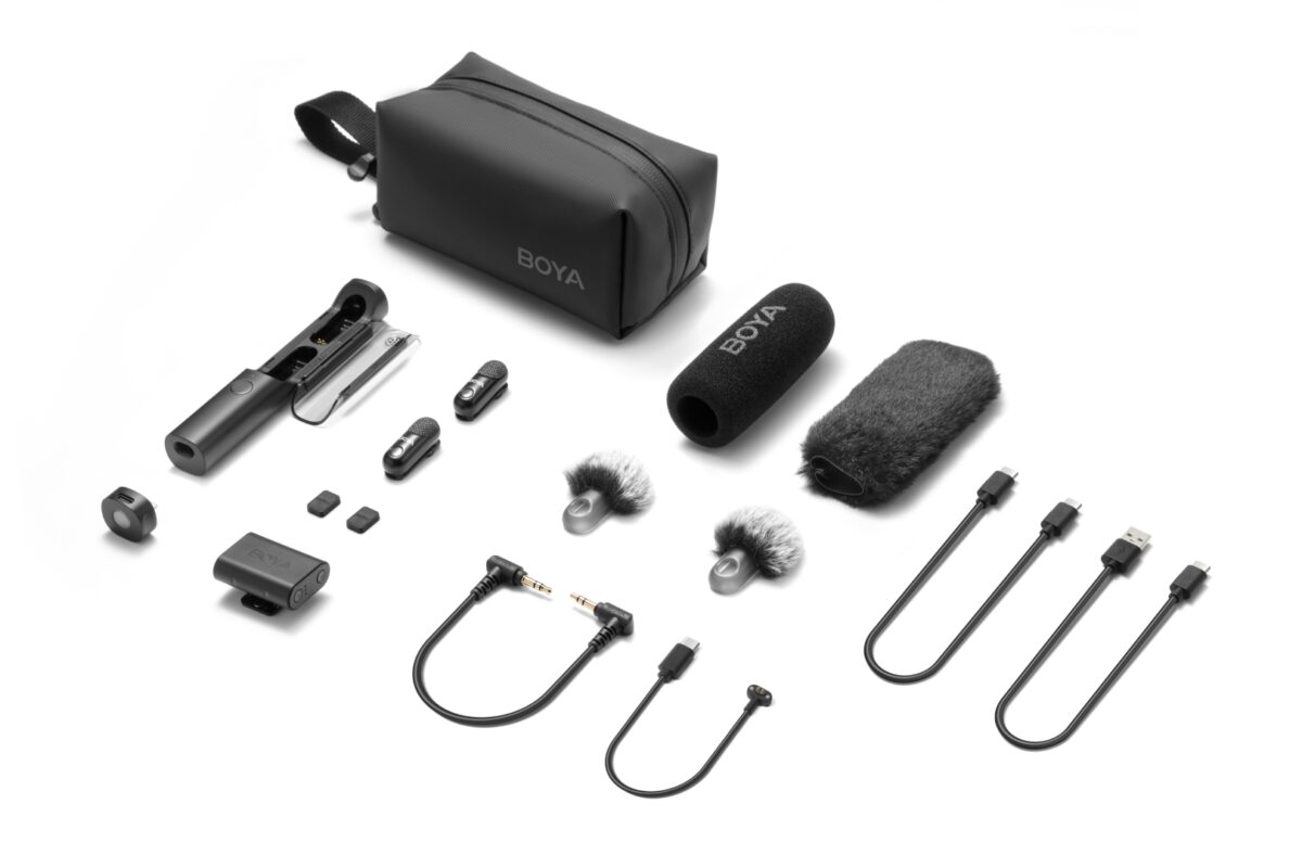 BOYA Magic - Type-C & 3.5mm, Camera Receiver Wireless Microphone 2 TX + 2 RX + charing Case - Image 6