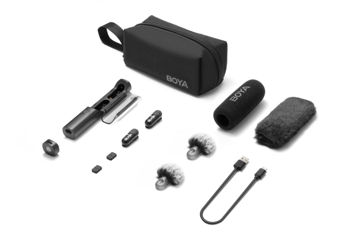 BOYA Magic - Type-C & 3.5mm, USB-C Receiver Wireless Microphone 2 TX + 1 RX + charing Case - Image 6