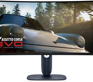 Alienware AW3425DW computer monitor 86.4 cm (34'') 3440 x 1440 pixels Wide Quad HD QD-OLED Blue