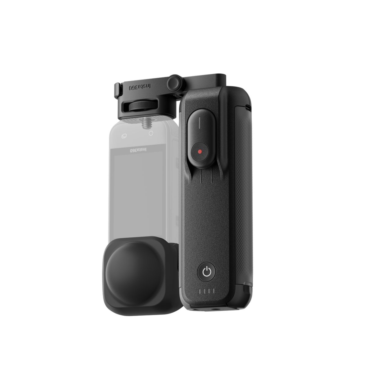 Insta360 FOMO Power Handle - Pre-recording mode, foldable design - Image 2