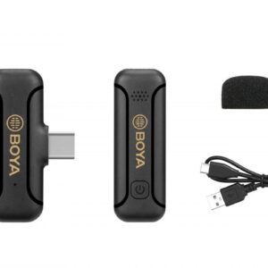 BOYA BY-WM3T2-U1 2.4GHz Mobile wireless mic For Android USB-C