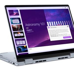 DELL 14 Plus 2-in-1 DB04250 Intel Core Ultra 7 256V Hybrid (2-in-1) 35.6 cm (14'') Touchscreen Full HD+ 16 GB LPDDR5x-SDRAM 1 TB SSD Wi-Fi 7 (802.11be) Windows 11 Pro Greek Blue
