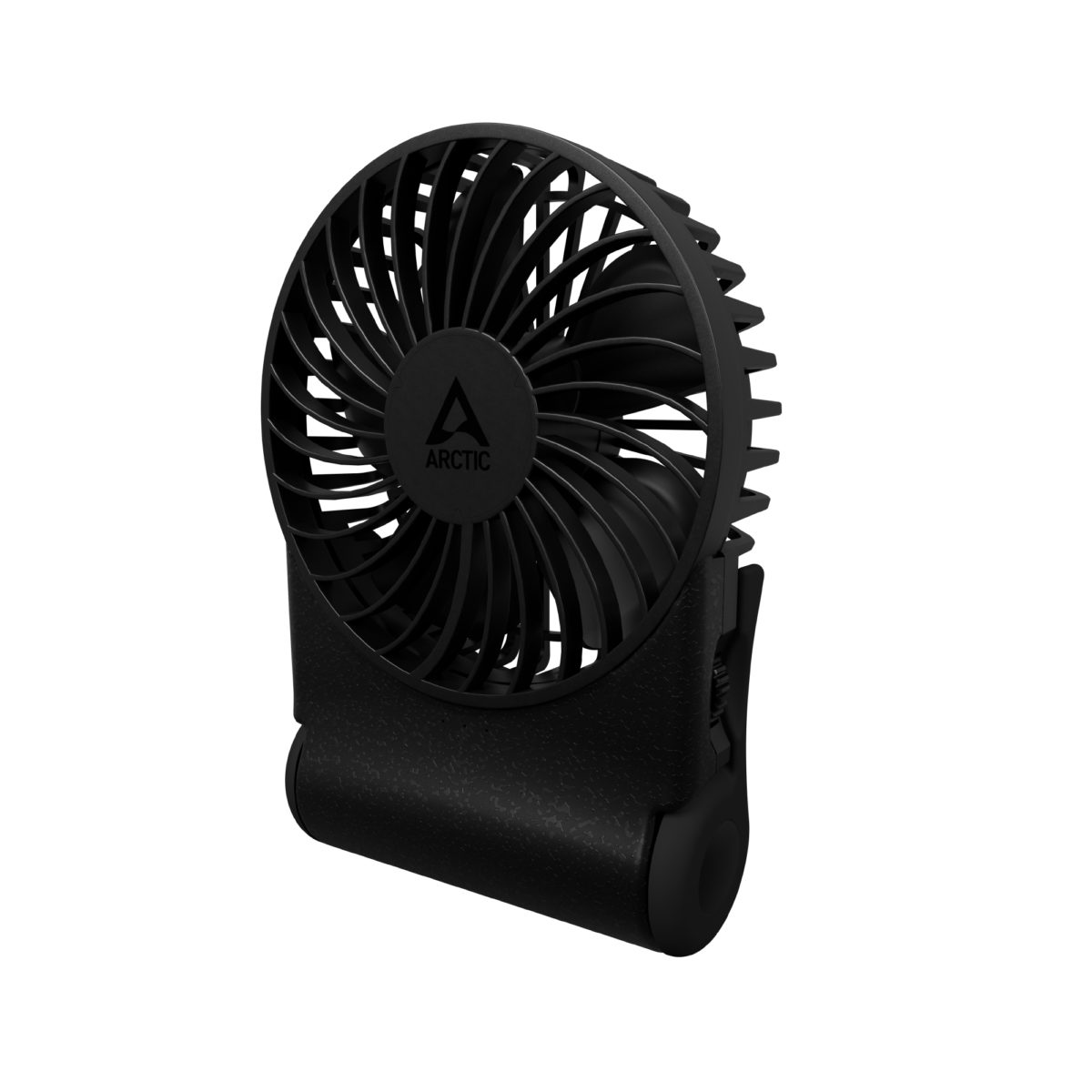 ARCTIC Summair2Go - Black Portable Battery-Powered Handheld Fan w. Battery - Image 2