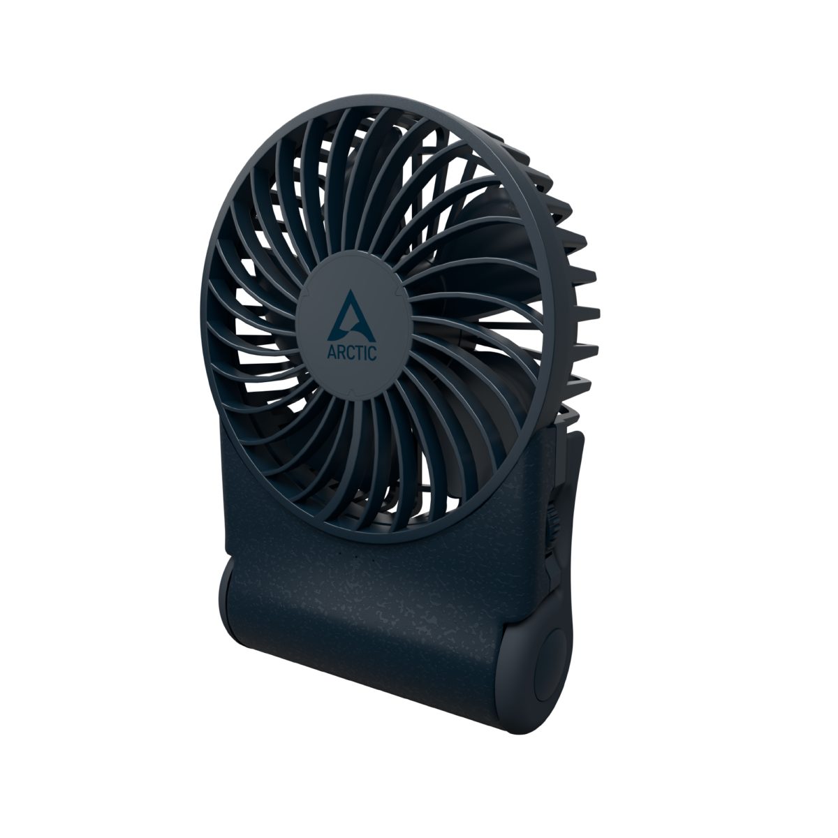 ARCTIC Summair2Go - Dark Blue Portable Battery-Powered Handheld Fan w. Battery - Image 2