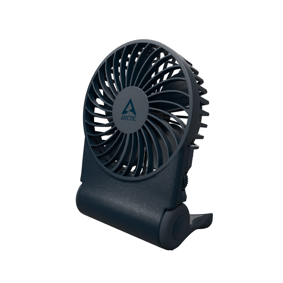 ARCTIC Summair2Go - Dark Blue Portable Battery-Powered Handheld Fan w. Battery