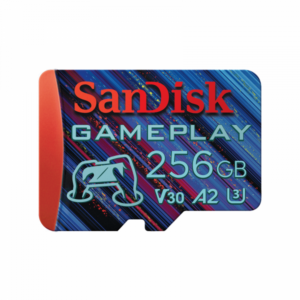 microSDXC Memory Card SanDisk Gameplay, 256Gb, Class 10 / UHS-1 U3 SDSQXAV-256G-GN6XN