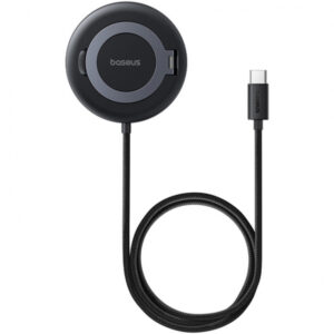 Wireless Charger Baseus Simple Mini4, 15W, 1.67A, Black P10273300121-01