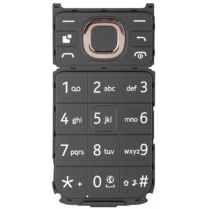 Latin Keyboard for HMD 2660 Flip, Black