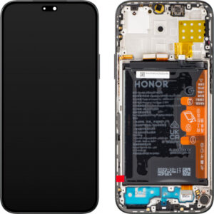 LCD Display Module for Honor X8b, with Battery, Midnight Black