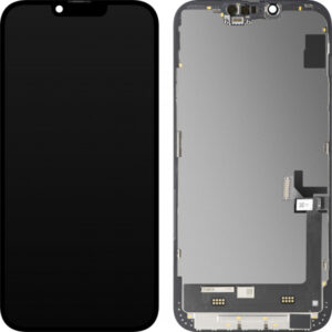LCD Display Module MP for Apple iPhone 14 Plus, Soft OLED FHD Diagnostic Version, Aftermarket, Black