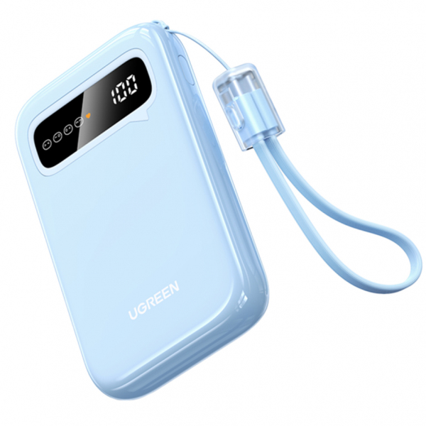 Powerbank UGREEN PB522, 10000mAh, 20W, QC + PD, Blue