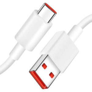 USB-A to USB-C Cable Xiaomi, 60W, 6A, 1m, White 450100001S4S