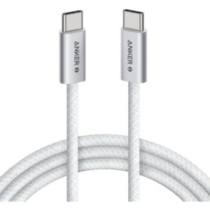 USB-C to USB-C Cable Anker Zolo, 240W, 1m, White A8060H21
