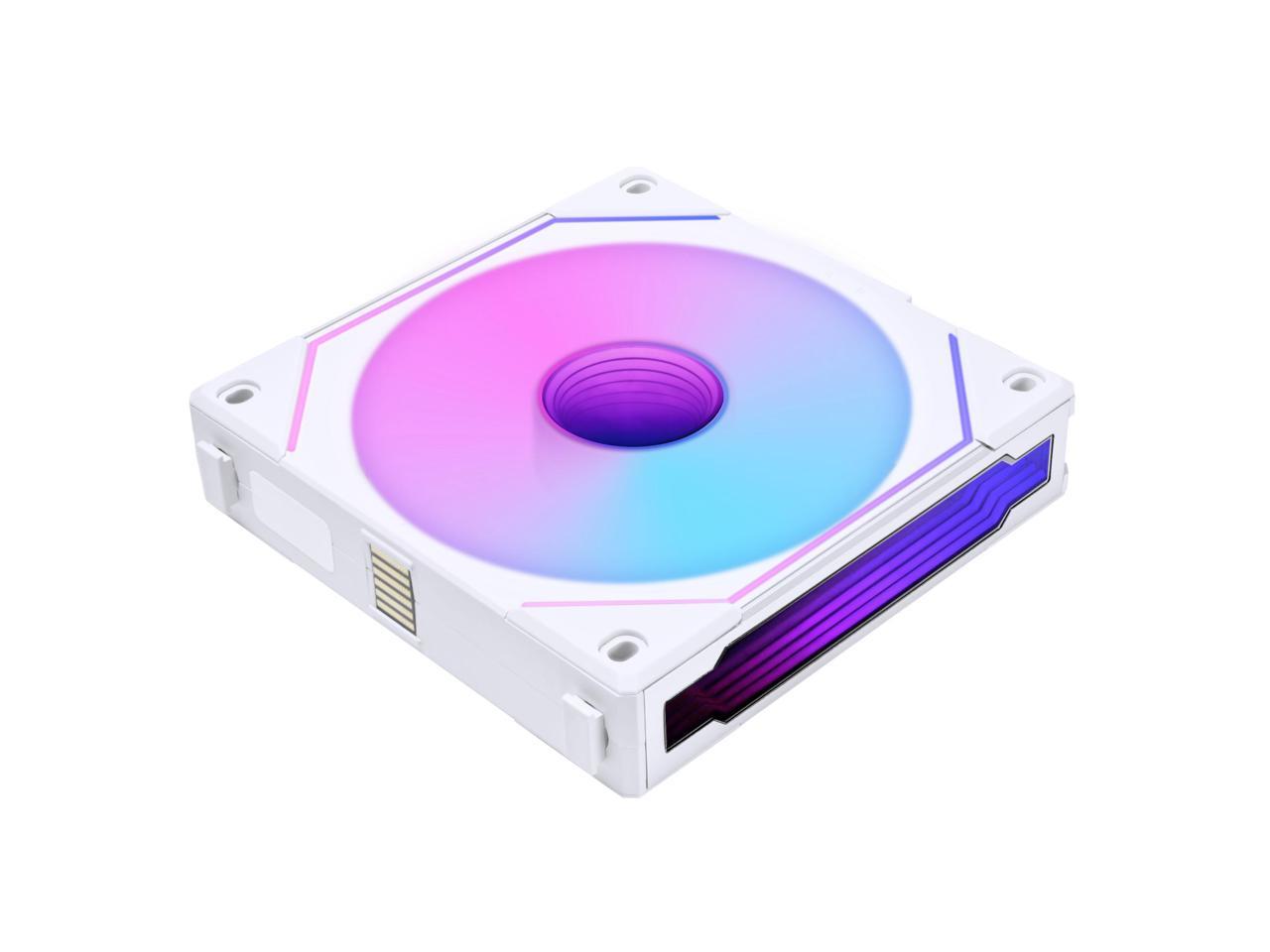 Lian Li UNI FAN INFINITY SL-INF 120 Reverse Blade White - aRGB PWM Case Fan (1pcs) no controller - Image 4