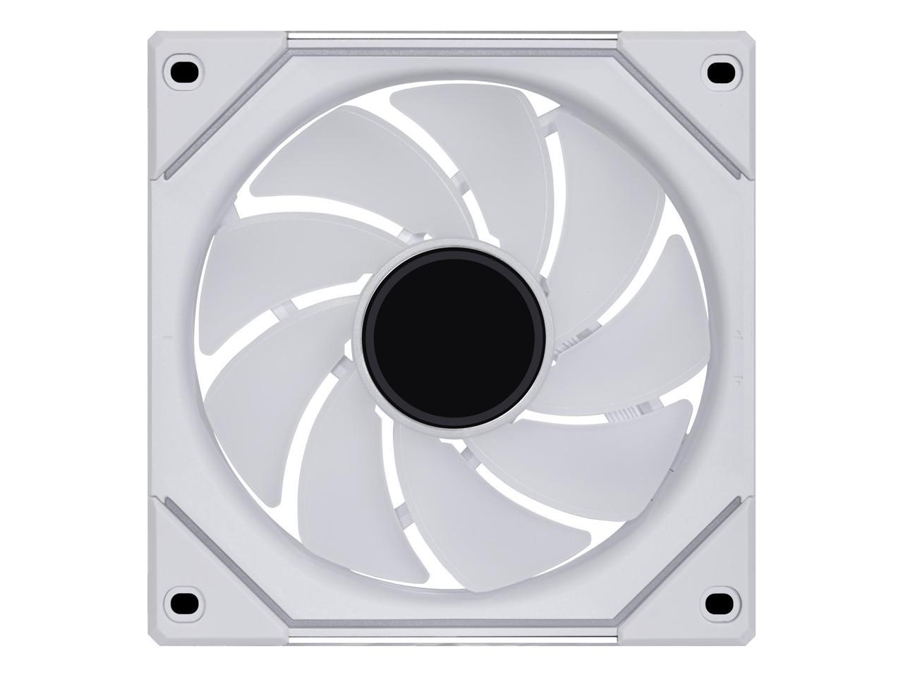 Lian Li UNI FAN INFINITY SL-INF 120 Reverse Blade White - aRGB PWM Case Fan (1pcs) no controller - Image 5