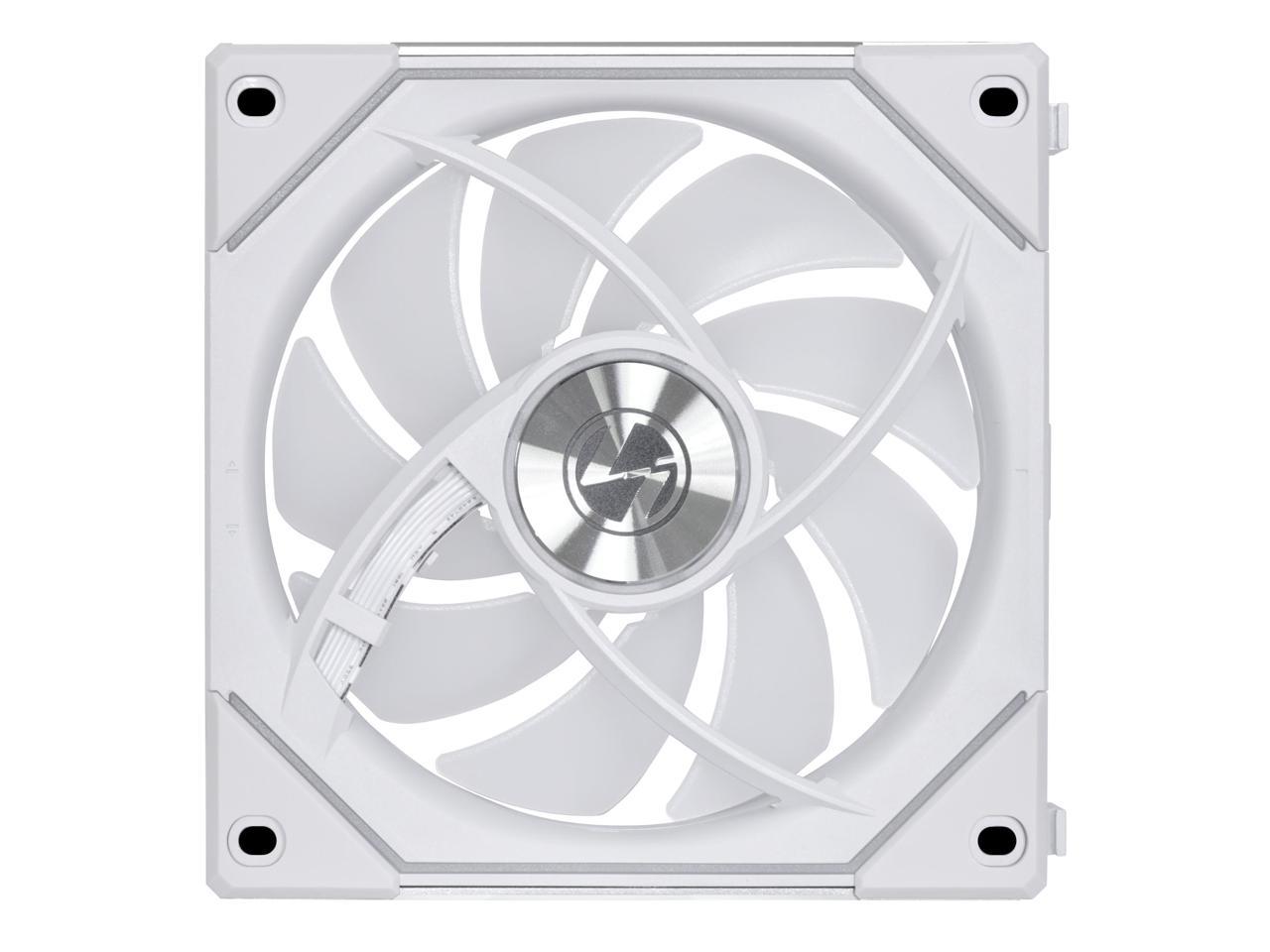 Lian Li UNI FAN INFINITY SL-INF 120 Reverse Blade White - aRGB PWM Case Fan (1pcs) no controller - Image 6