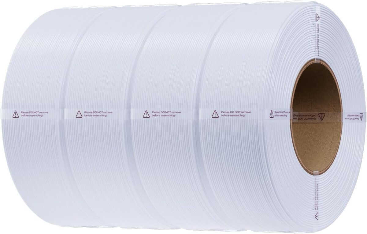 Creality CR-PETG Value Pack 4kg - No Reel - 4x White 3D Printer Filament Refill