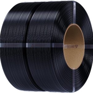 Creality CR-PETG Value Pack 2kg - No Reel - 2x Black 3D Printer Filament Refill
