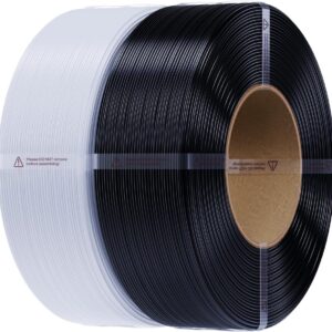 Creality CR-PETG Value Pack 2kg - No Reel - Black & White 3D Printer Filament Refill