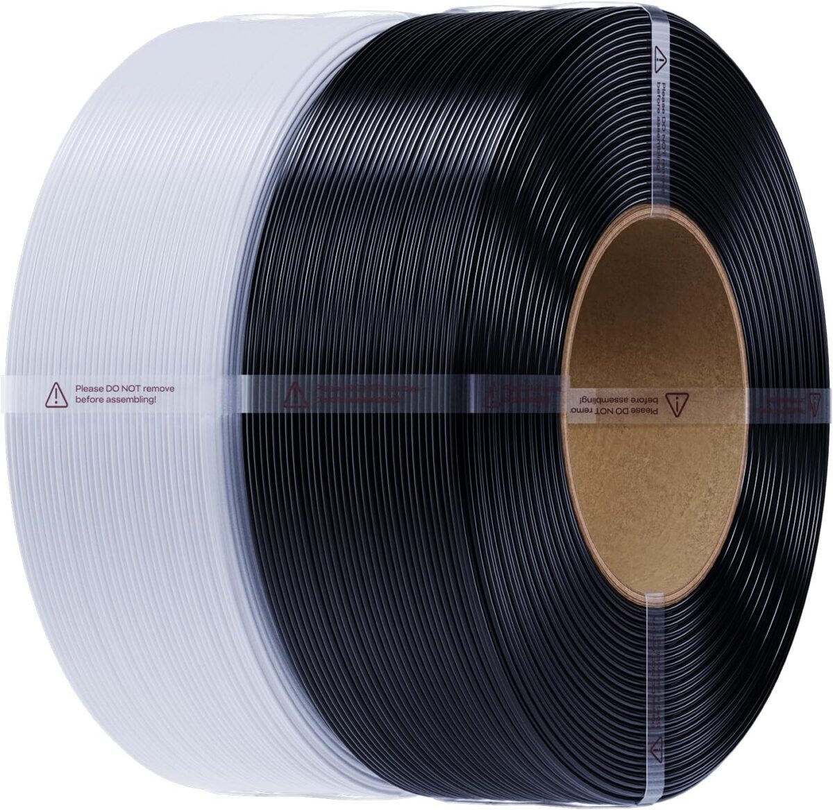 Creality CR-PETG Value Pack 2kg - No Reel - Black & White 3D Printer Filament Refill