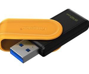 Kingston Technology DataTraveler 512GB Portable USB 3.2 Gen 1 Exodia S (Black/Yellow)