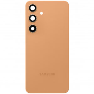 Battery Cover for Samsung Galaxy S24+ S926, Sandstone Orange