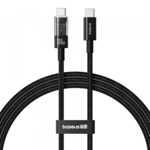 USB-C to USB-C Cable Baseus Gem, 100W, 5A, 1m, Black P10373000111-00
