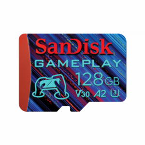 microSDXC Memory Card SanDisk Gameplay, 128Gb, Class 10 / UHS-1 U3 SDSQXAA-128G-GN6XN